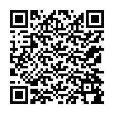 Kode QR untuk nomor Telepon +12174184693