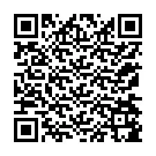 Código QR para número de teléfono +12174185314