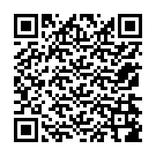 QR-code voor telefoonnummer +12174186047