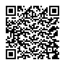 QR-koodi puhelinnumerolle +12174186194