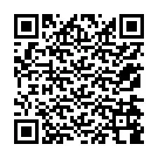 QR kód a telefonszámhoz +12174188803