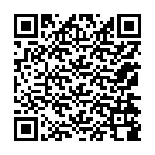 QR Code สำหรับหมายเลขโทรศัพท์ +12174188857