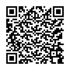 QR-код для номера телефона +12174188858