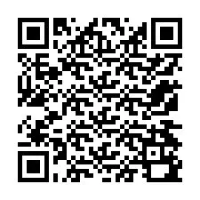 QR Code สำหรับหมายเลขโทรศัพท์ +12174190287