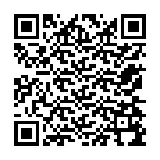 QR kód a telefonszámhoz +12174194137