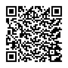 電話番号のQRコード +12174202894