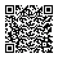 QR-code voor telefoonnummer +12174225022