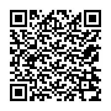 QR-code voor telefoonnummer +12174234027