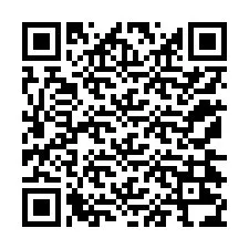 Código QR para número de telefone +12174234030