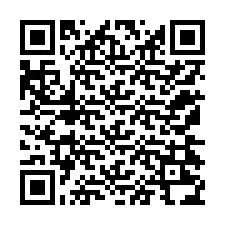 QR kód a telefonszámhoz +12174234034