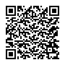 QR-koodi puhelinnumerolle +12174235566