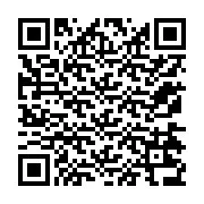 QR-koodi puhelinnumerolle +12174236803