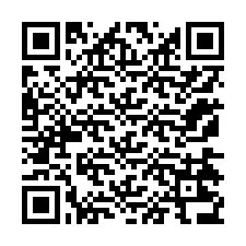 QR-koodi puhelinnumerolle +12174236805