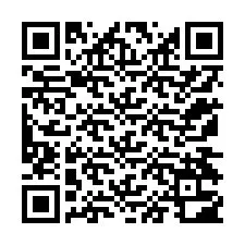 QR Code สำหรับหมายเลขโทรศัพท์ +12174302684