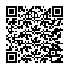 QR-koodi puhelinnumerolle +12174302692