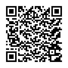 QR-koodi puhelinnumerolle +12174302765