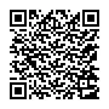 Kode QR untuk nomor Telepon +12174303966