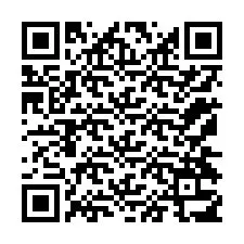 QR-koodi puhelinnumerolle +12174317671