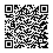 QR-код для номера телефона +12174317674