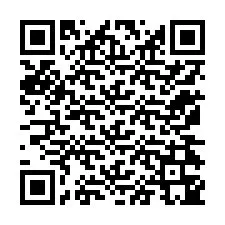 Código QR para número de teléfono +12174345096