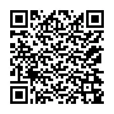 QR-код для номера телефона +12174345099