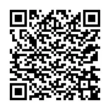 QR-koodi puhelinnumerolle +12174345104