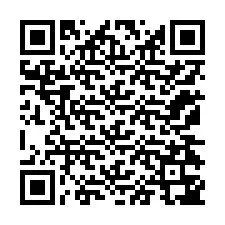 QR-code voor telefoonnummer +12174347195