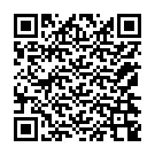 Kode QR untuk nomor Telepon +12174348071