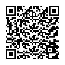 Código QR para número de teléfono +12174412300