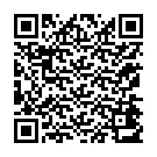 QR kód a telefonszámhoz +12174413852