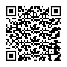 Codice QR per il numero di telefono +12174414880