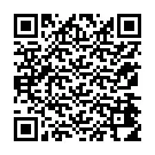 Código QR para número de teléfono +12174414882