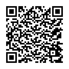 Kode QR untuk nomor Telepon +12174417643