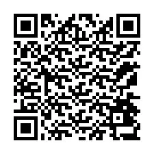 QR-koodi puhelinnumerolle +12174437751