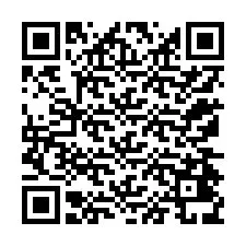 QR-code voor telefoonnummer +12174439198