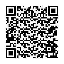 QR код за телефонен номер +12174463617