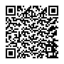 Kode QR untuk nomor Telepon +12174463628