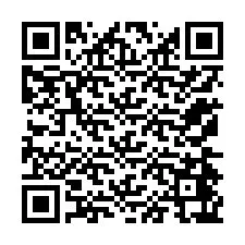 QR-код для номера телефона +12174467133