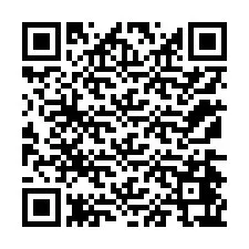 Codice QR per il numero di telefono +12174467141