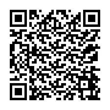 Codice QR per il numero di telefono +12174467448