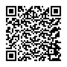 QR Code สำหรับหมายเลขโทรศัพท์ +12174473250