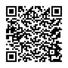 QR-code voor telefoonnummer +12174473253