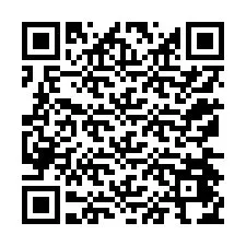 Codice QR per il numero di telefono +12174474328