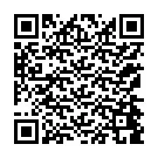 Código QR para número de teléfono +12174489164