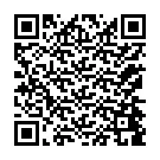 QR код за телефонен номер +12174489179