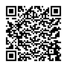 Código QR para número de teléfono +12174489180