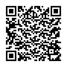 QR Code สำหรับหมายเลขโทรศัพท์ +12174511642