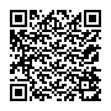 QR Code สำหรับหมายเลขโทรศัพท์ +12174511645