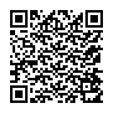 QR-код для номера телефона +12174511646