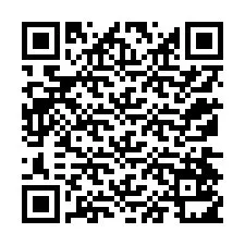 電話番号のQRコード +12174511648